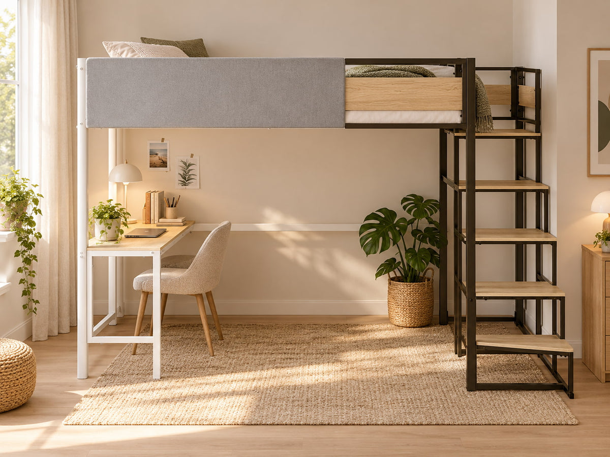 Pourquoi choisir un lit mezzanine ? Gagner de la place sans sacrifier le confort